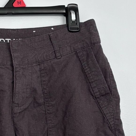 Apt. 9 | Women’s Dark Gray Casual Linen Rayon Shorts Size 4 - Picture 6 of 15